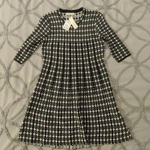 NWT Black and White Dress